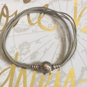 Navy green Pandora bracelet
